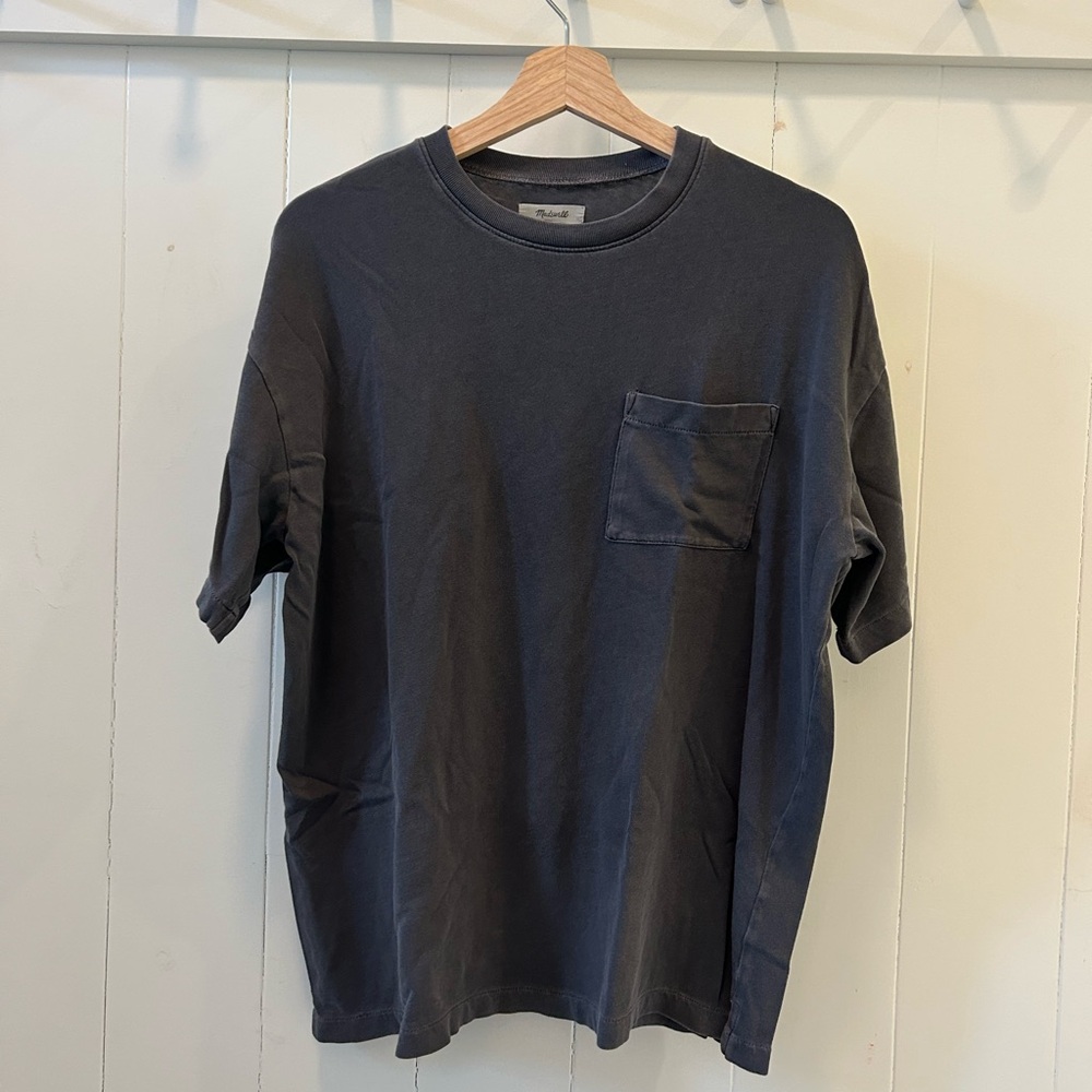 Madewell Gray Short Sleeve Tee